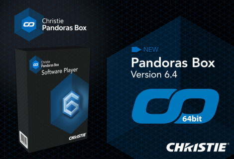 Christie выпускает 64-битную версию Pandoras Box